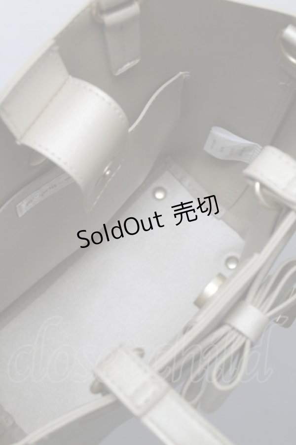 画像4: m petit by misako / 前リボン2WAYトートバッグ  ゴールド S-25-09-17-015-LO-BG-HR-ZS (4)