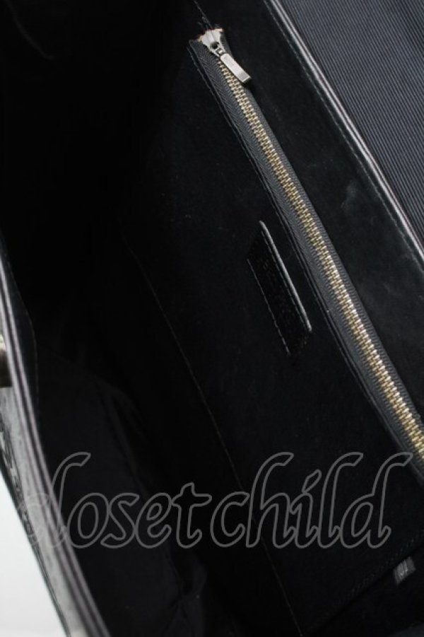 画像5: Jean Paul GAULTIER / ロゴ型押しレザーバッグ  黒 S-25-09-17-018-GO-BG-AS-ZS (5)