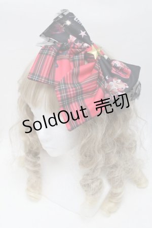 画像: Royal Princess Alice / Skull Psycho Strawberry Spinコラボ カチューシャ  赤 S-25-09-17-003-LO-AC-HR-ZS