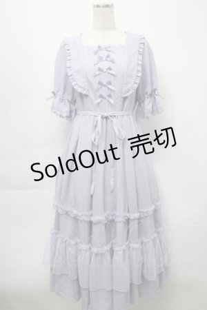 画像: axes femme kawaii / プチリボンワンピース  ラベンダー S-25-09-23-035-AX-OP-AS-ZS