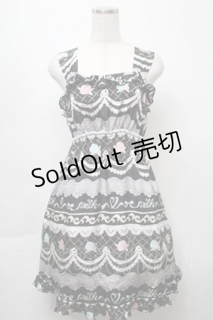 画像: MILK / Sugar cakeドレス  黒 S-25-09-23-037-ML-OP-AS-ZS