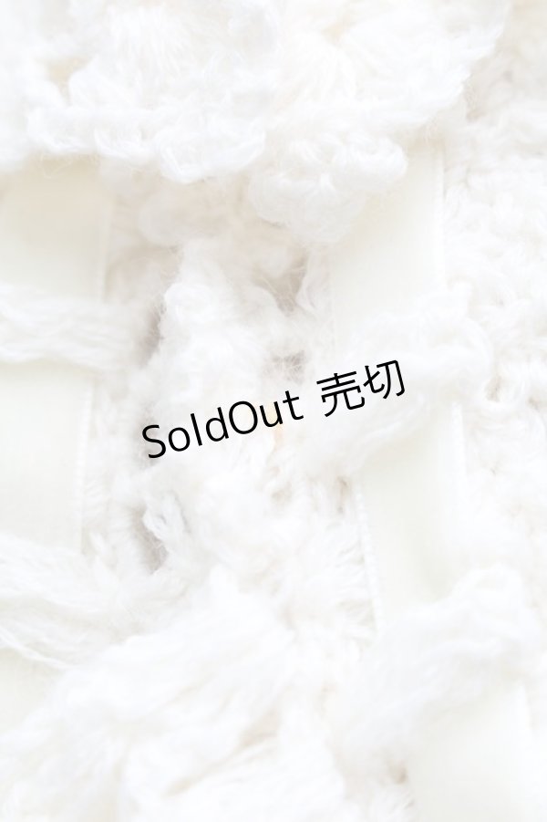 画像3: Angelic Pretty / Dolly Ribbon ニットボレロ  オフ S-25-09-23-006-AP-TO-AS-ZS (3)