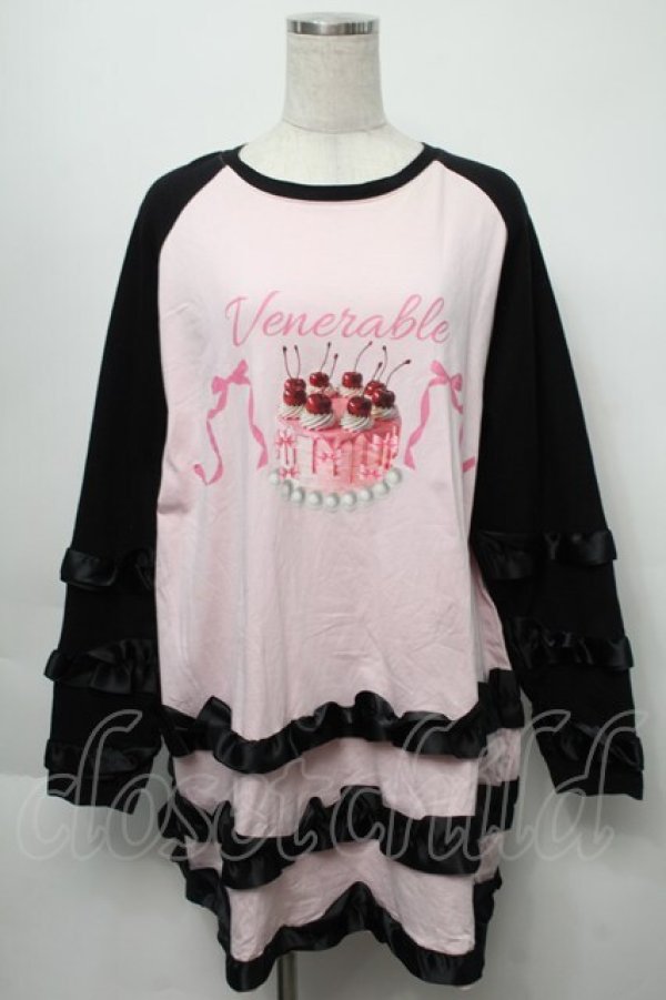 Ank Rouge / ケーキラグランロンTe 黒xピンク S-25-09-23-060-CA-TS