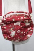 画像2: PINK HOUSE / Berry Roseプリントの3WAYミニバッグ  赤 S-25-09-23-1059-LO-BG-HR-ZT501 (2)