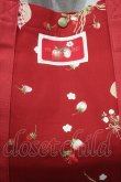 画像4: PINK HOUSE / Straw-berry Hatプリントバッグ  赤 S-25-09-23-1061-LO-BG-HR-ZT501 (4)