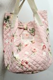画像1: PINK HOUSE / Berry Roseプリントバッグ  ピンク S-25-09-23-1062-LO-BG-HR-ZS (1)