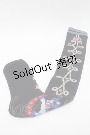 画像: Angelic Pretty / TOY HARMONYオーバーニー  黒 S-25-09-23-1002-AP-ZA-HR-ZS