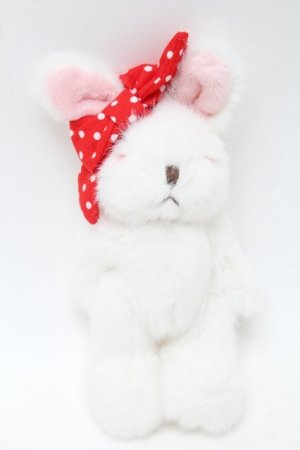 画像: PINK HOUSE / うさぎぬいぐるみコサージュ  ミルク S-25-09-23-1019-LO-AC-HR-ZS