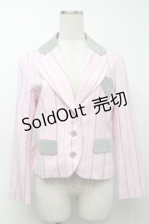 画像: MILK / Clubジャケット  ピンク S-25-09-23-013-ML-JA-AS-ZS
