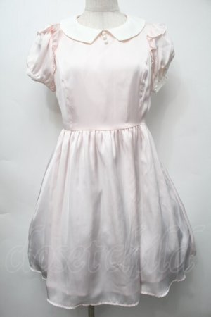 画像: Ank Rouge / 衿付きワンピース  ピンク S-25-09-24-044-CA-OP-AS-ZS