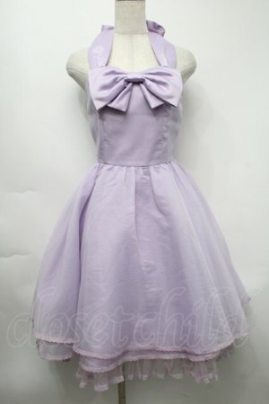 画像: Brillianrose by Secret Honey / チュールフリルドレス  ラベンダー S-25-09-24-052-LO-OP-AS-ZT278