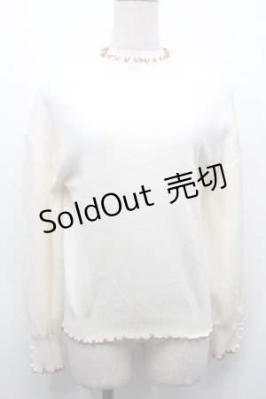 画像: axes femme / ウオッシャブルメローニット  キナリ S-25-09-24-002-AX-TO-HR-ZS