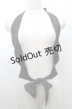 画像: 【SALE】Innocent World / ベスト付きジャンパースカートのベスト  黒 S-25-09-25-033-IW-OP-HR-ZT510