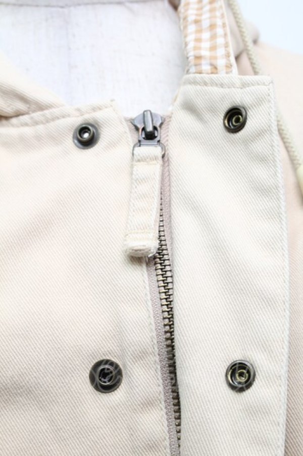 画像4: PINK HOUSE / コットンマウンテンジャケット  オフ S-25-09-25-049-LO-CO-AS-ZT142 (4)