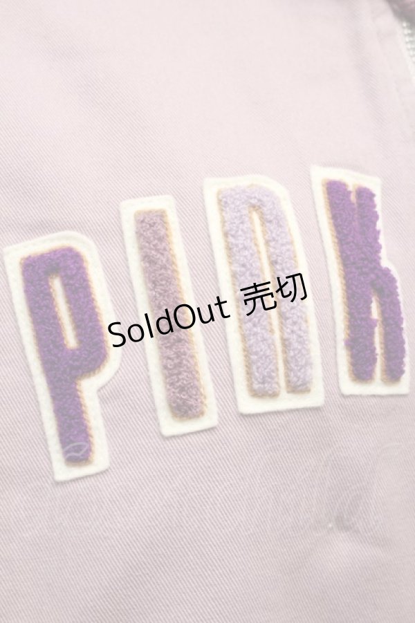 画像4: PINK HOUSE / 雛菊ロンド刺繍フードブルゾン  ラベンダー S-25-09-25-050-LO-CO-AS-ZS (4)