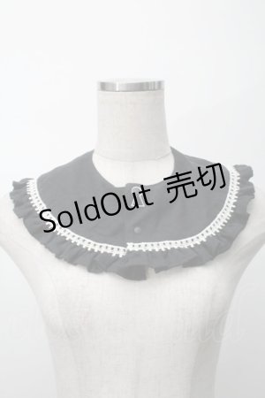 画像: petitabille / 付け襟  紺 S-25-09-29-036-LO-BL-HR-ZS