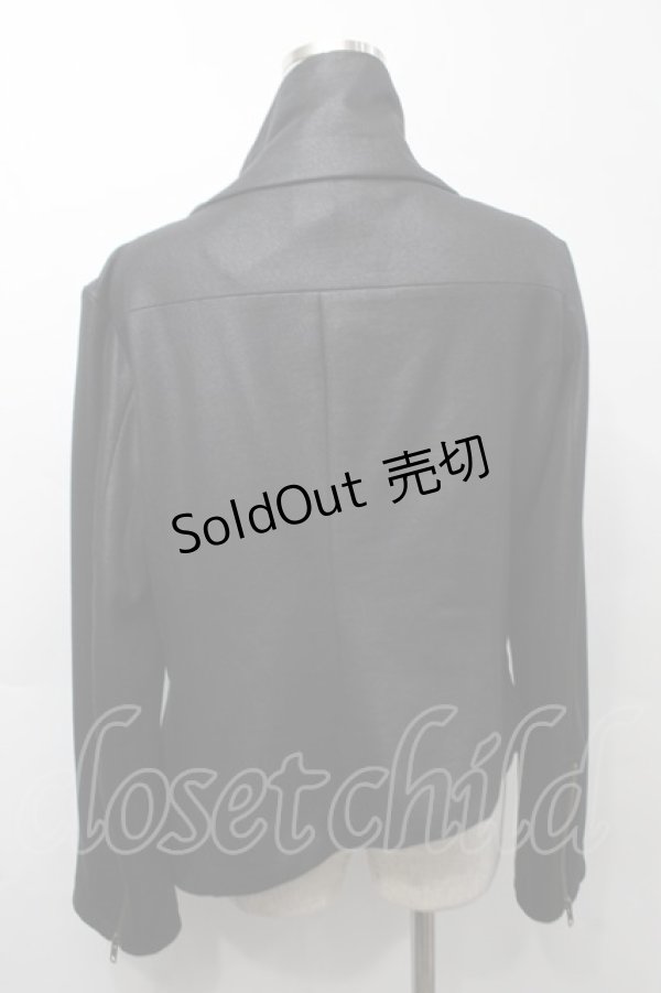 画像2: NAOTO SEVEN / ギロチンジャケット  黒 S-25-09-29-049-HN-TO-HR-ZS (2)