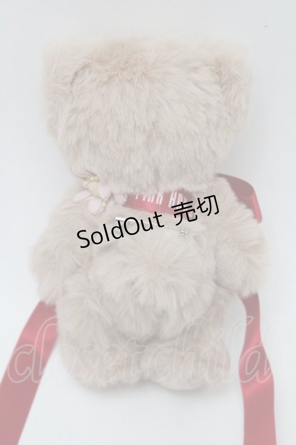 画像3: PINK HOUSE / くまぬいぐるみコサージュ  ビスケット S-25-09-29-019-LO-ZA-HR-ZS (3)