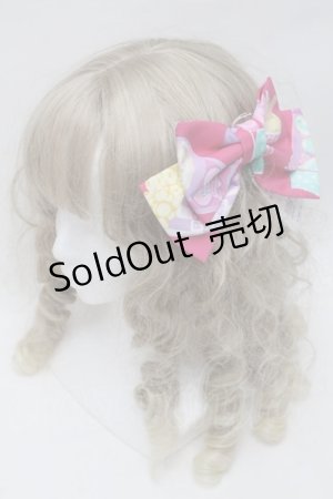 画像: Angelic Pretty / Fancy Candyバレッタ  ピンク S-25-09-29-021-AP-AC-AS-ZS