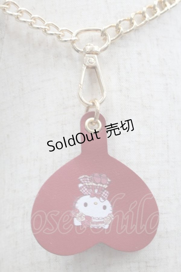 画像3: m petit by misako / AMリボンスマホショルダー  赤 S-25-10-01-030-LO-ZA-HR-ZT485 (3)