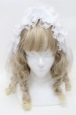 画像2: Atelier Beatrice / ヘッドドレスカチューシャ  白 S-25-10-01-020-GO-AC-AS-ZS (2)