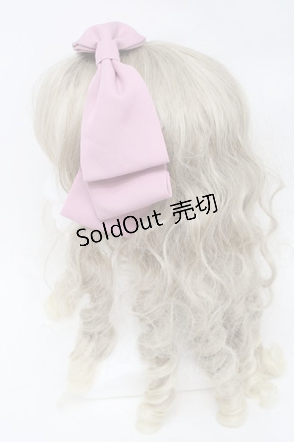 画像3: axes femme kawaii / 斜めリボンカチューシャ  ピンク S-25-10-01-023-AX-AC-AS-ZS (3)