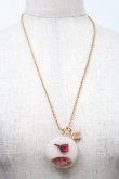 画像1: Q-pot. / 桜大福ネックレス  ピンク S-25-10-02-035-QP-AC-AS-ZS (1)