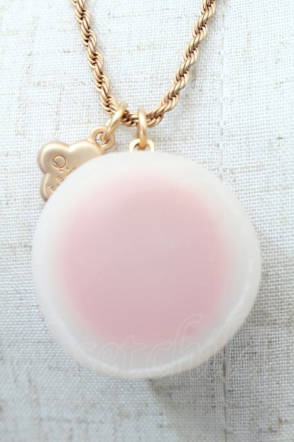 画像4: Q-pot. / 桜大福ネックレス  ピンク S-25-10-02-035-QP-AC-AS-ZS (4)