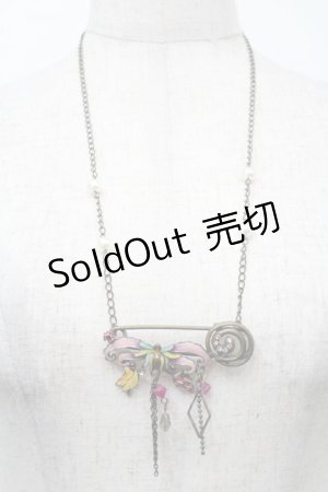 画像: GOTH / 安全ピンモチーフネックレス   S-25-10-02-040-GO-TO-HR-ZS