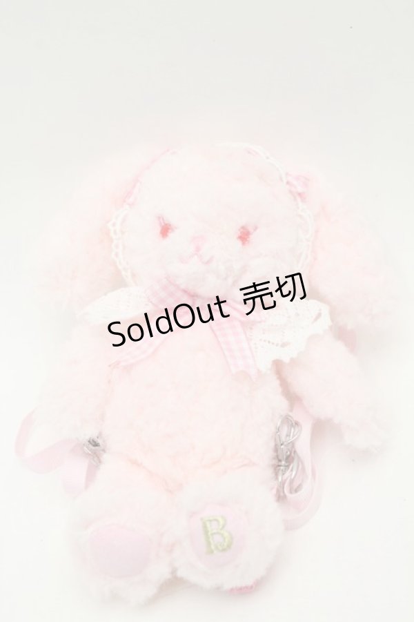 BABY,THE STARS SHINE BRIGHT / うさくみゃリュックミニミニ ピンクx