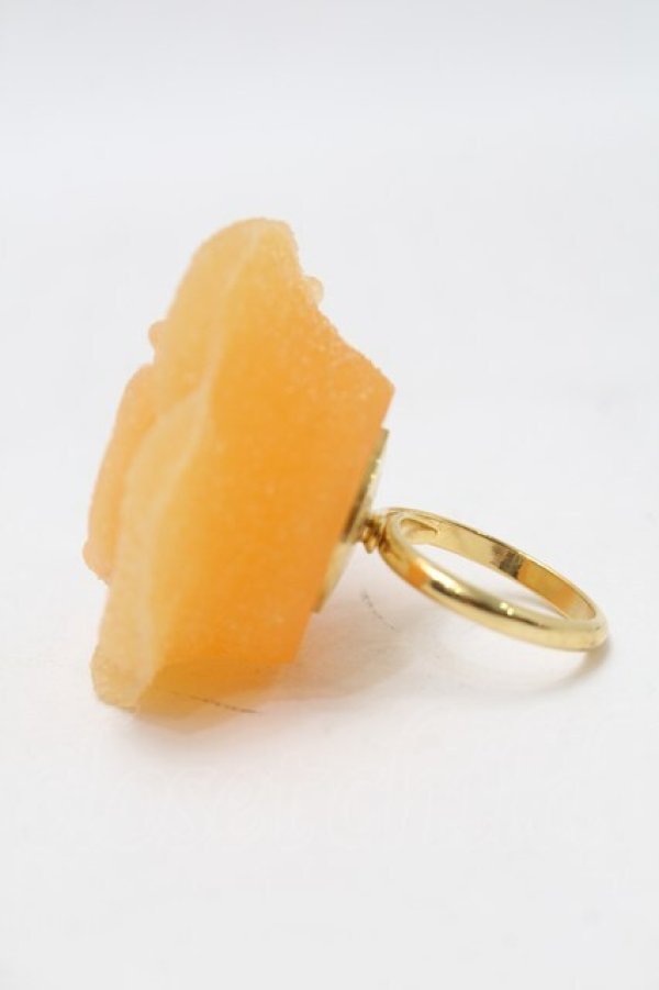 画像3: Q-pot. / オレンジローズ パート ドゥ フリュイ リング  オレンジ S-25-10-02-011-QP-AC-HR-ZS (3)