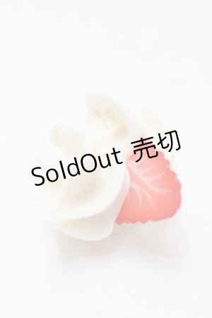 画像: Q-pot. / ストロベリーホイップリング  白 S-25-10-02-012-QP-AC-AS-ZS