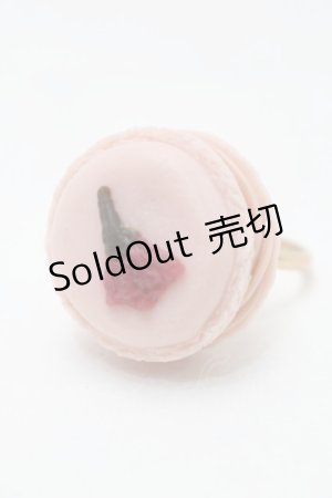 画像: Q-pot. / サクラマカロンリング  ピンク S-25-10-02-017-QP-AC-AS-ZS