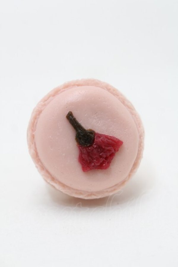 画像2: Q-pot. / サクラマカロンリング  ピンク S-25-10-02-017-QP-AC-AS-ZS (2)