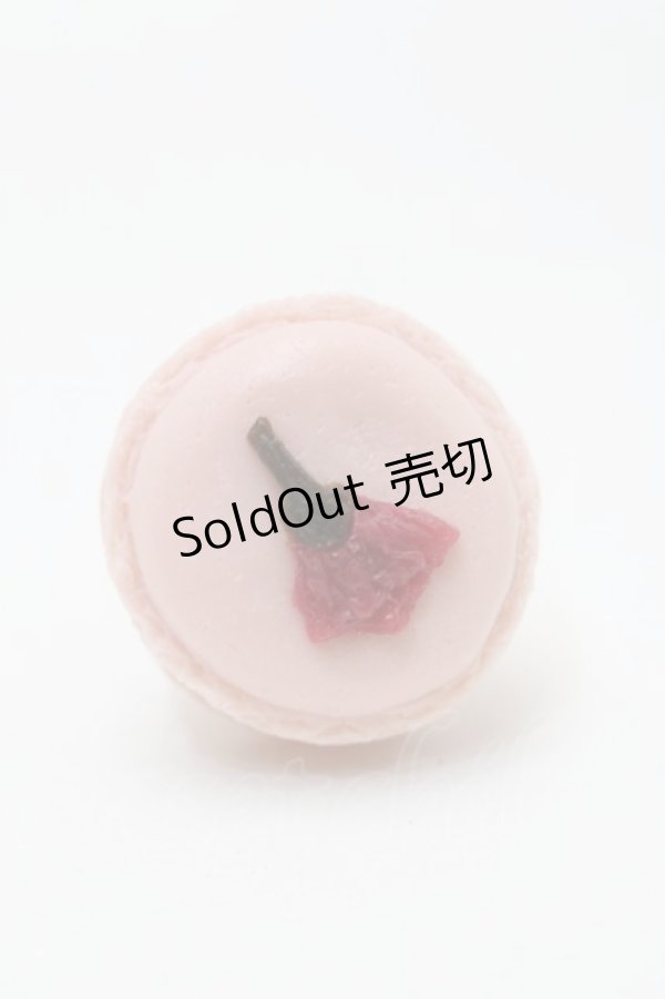 画像2: Q-pot. / サクラマカロンリング  ピンク S-25-10-02-017-QP-AC-AS-ZS (2)