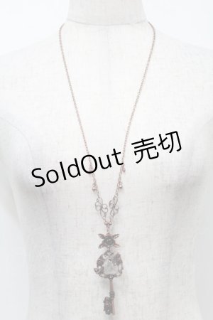 画像: axes femme / キーモチーフネックレス  ピンクゴールド S-25-10-03-004-AX-AC-AS-ZS