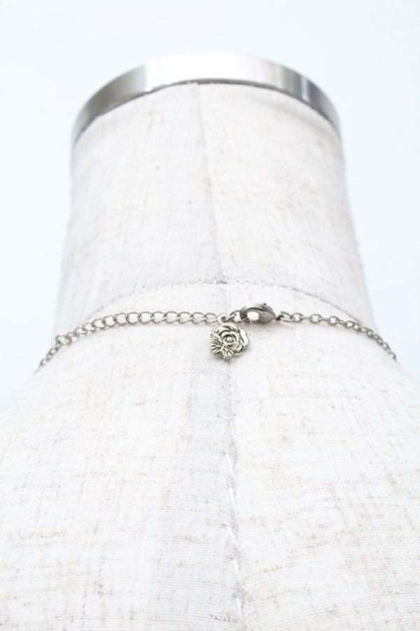 画像3: axes femme / クロスバタフライネックレス  シルバー S-25-10-03-005-AX-AC-AS-ZS (3)