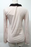画像2: axes femme / ボウタイブラウス風プルオーバー  ベージュ S-25-10-03-016-AX-TO-AS-ZS (2)