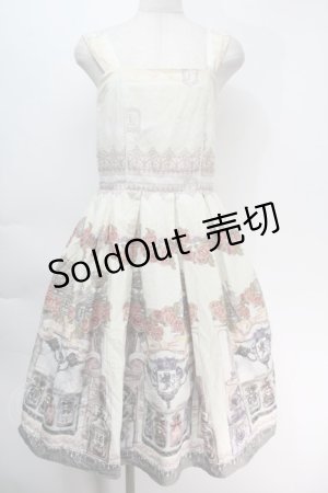 画像: LIEF / Perfume Coffretジャンパースカート  クリームローズ S-25-10-05-021-LO-OP-HR-ZS