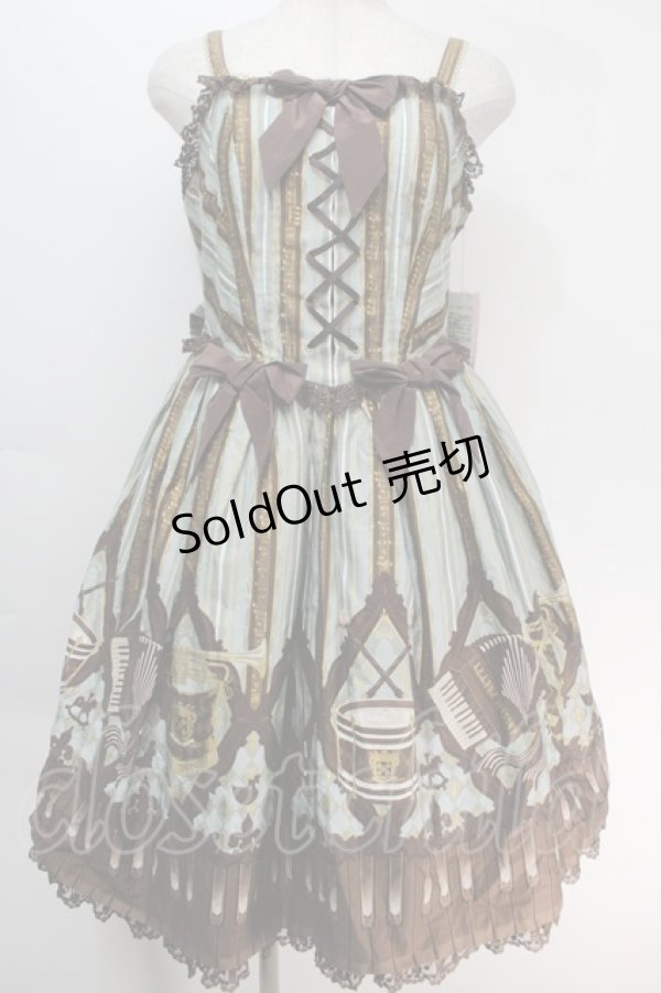 画像1: Angelic Pretty / カルテットショコラビスチェジャンパースカートSet  ミント S-25-10-05-023-AP-OP-HR-ZS (1)