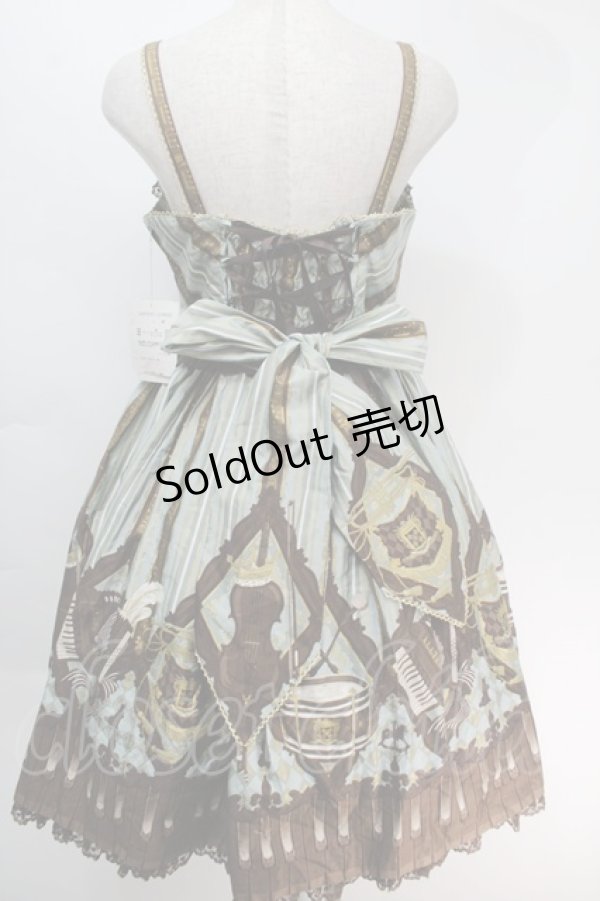 画像2: Angelic Pretty / カルテットショコラビスチェジャンパースカートSet  ミント S-25-10-05-023-AP-OP-HR-ZS (2)