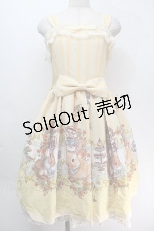 画像: LIEF / ティーパーティージャンパースカート  イエロー S-25-10-05-027-LO-OP-AS-ZS