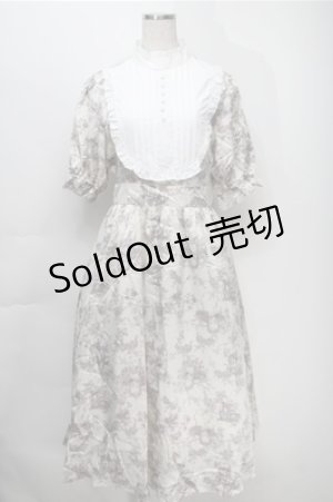 画像: m petit by misako / トワルドジュイワンピース  オフ S-25-10-06-037-LO-OP-AS-ZS