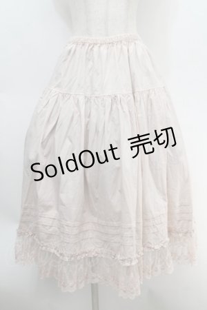 画像: Innocent World / シャーロットペチスカート  ピンク S-25-10-06-1044-IW-SK-AS-ZS