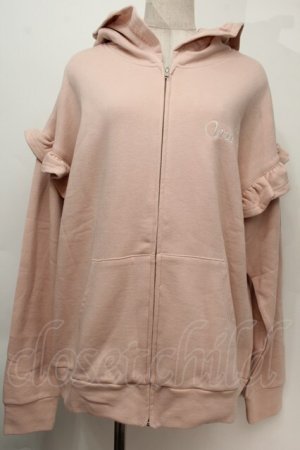 画像: MILK / Frill パーカー  ピンク S-25-10-06-1009-ML-TO-HR-ZS