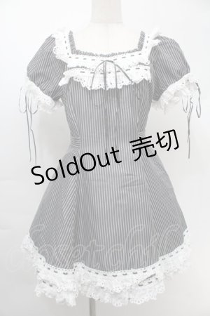 画像: CATCOCOON(海外ロリータブランド) / WEDNESDAY ワンピース  黒ｘ白 S-25-10-06-1033-LO-OP-HR-ZS
