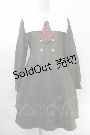 画像: Amavel / ミリタリーワンピース  カーキ S-25-10-06-1034-CA-OP-HR-ZS