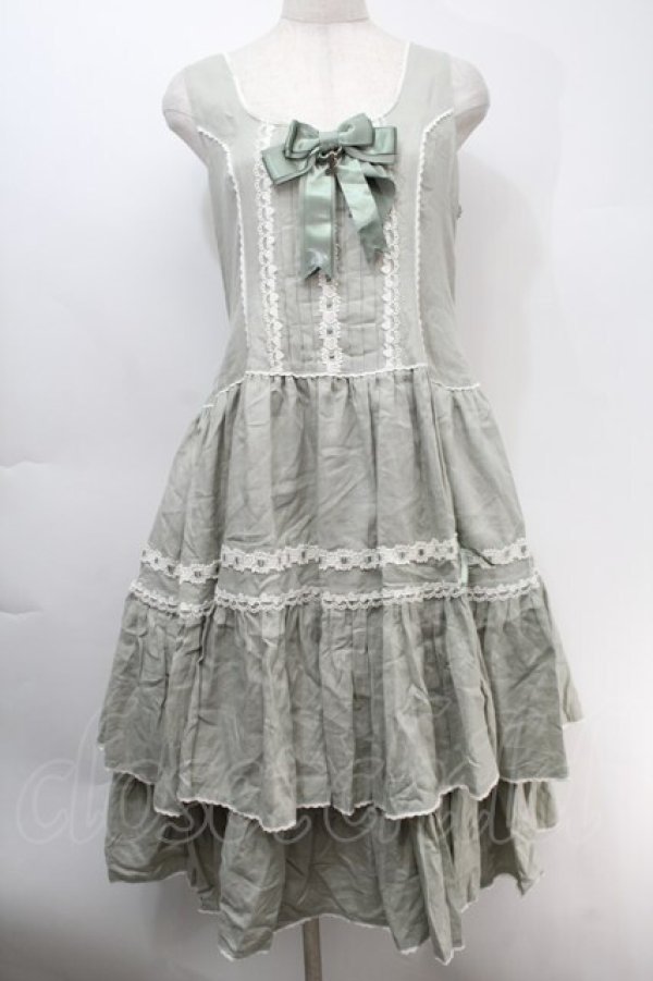 画像1: ALICE and the PIRATES / エミリアジャンパースカート  若草 S-25-10-06-1039-PA-OP-AS-ZS (1)