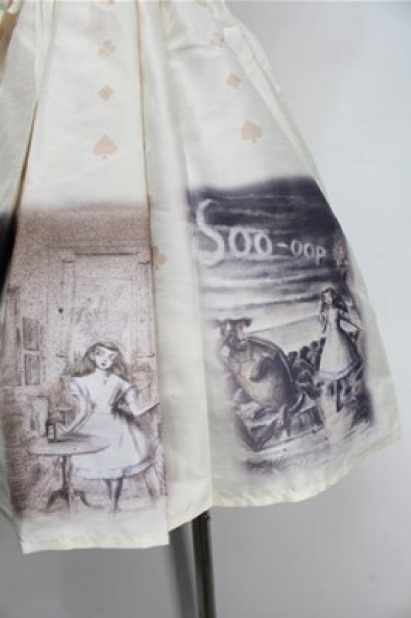 画像4: Innocent World / 金子國義アリスジャストウエストジャンパースカート  オフ S-25-10-06-006-IW-OP-AS-ZS (4)