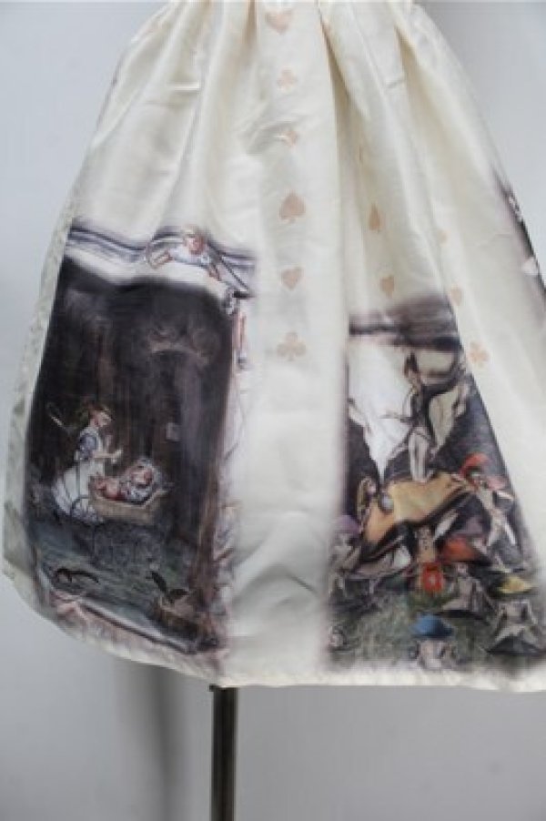 画像6: Innocent World / 金子國義アリスジャストウエストジャンパースカート  オフ S-25-10-06-006-IW-OP-AS-ZS (6)